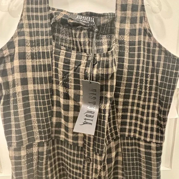 Plaid Sleeveless Dress - Picture 8 of 12